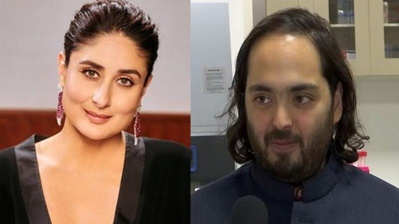 A file photo of Kareena Kapoor and Anant Ambani