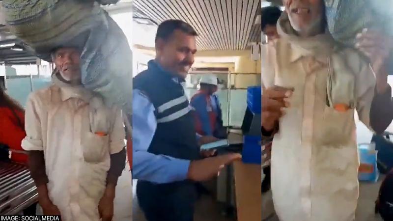 Farmer denied entry in Bengaluru Metro