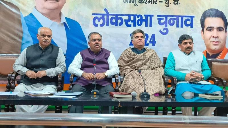 BJP Sends 7-7 Probable List For Jammu Lok Sabha Seats