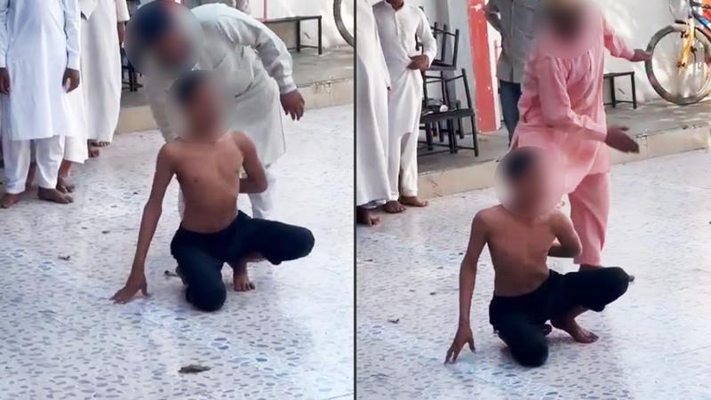 The student was allegedly spit at and slapped before being badly beaten by fellow students as well as the Maulvi over alleged theft. 