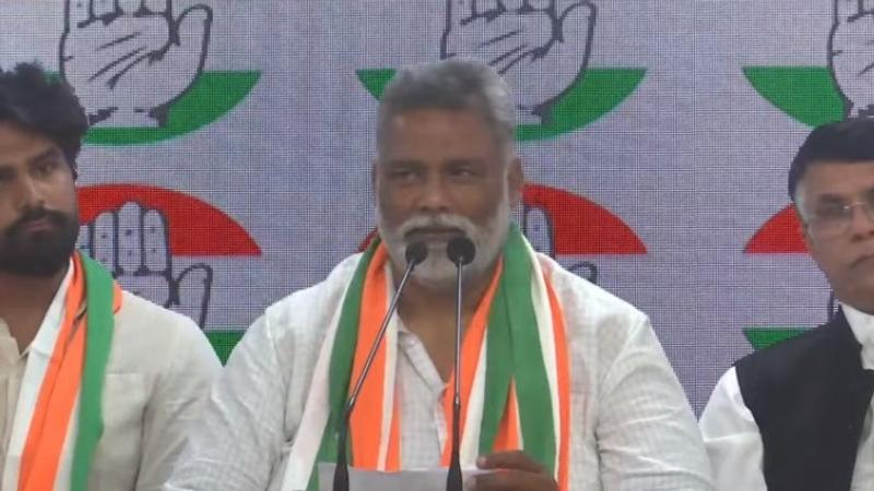 Pappu Yadav Joins Congress