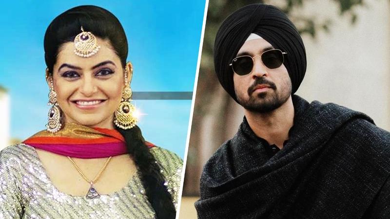 Nisha Bano and Diljit Dosanjh