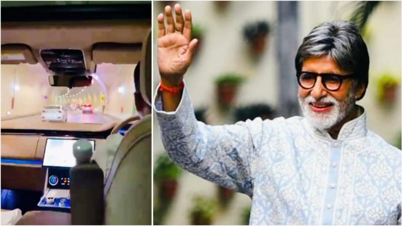 Amitabh Bachchan Passes Through Mumbai's 'Marvelous' Coastal Road Tunnel