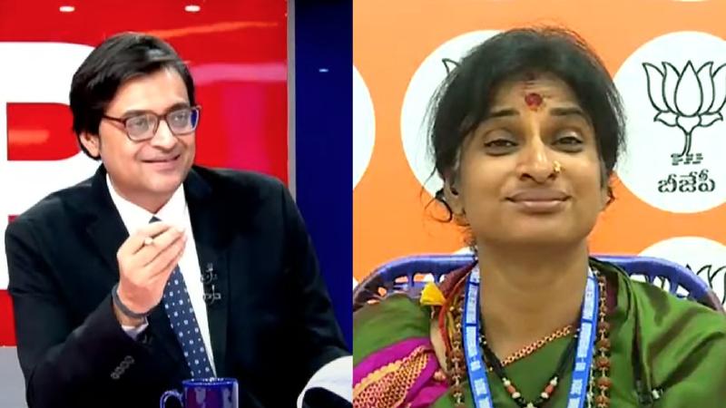 BJP Hyderabad candidate Madhavi Latha in exclusive conversation with Republic Media Network's Editor-in-Chief Arnab Goswami