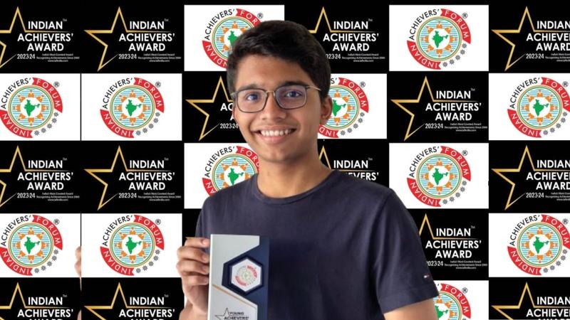 Aaditya Sengupta Dhar - Teen author recognised as young achiever for purpose-driven writing