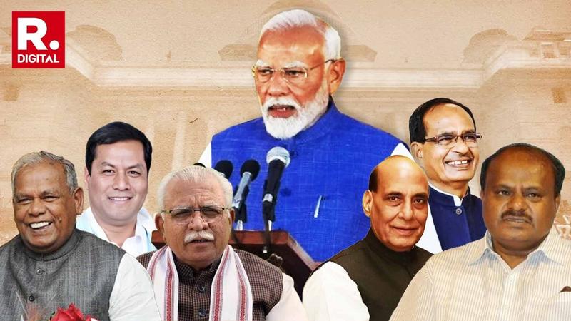 Seven Former CMs Inducted In Modi 3.0 Cabinet | Full List