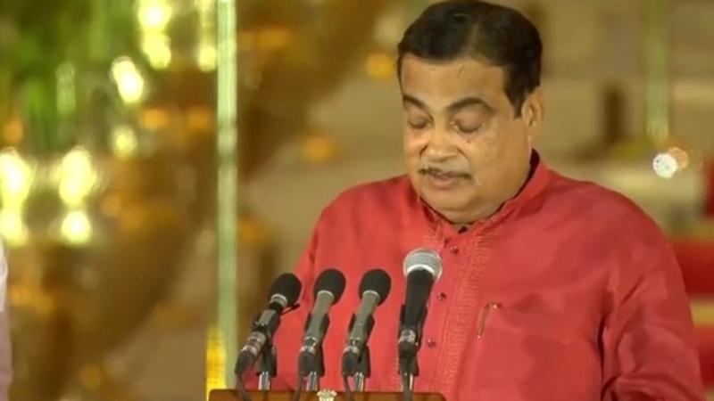 Nitin Gadkari Swear-in as Member of Parliament