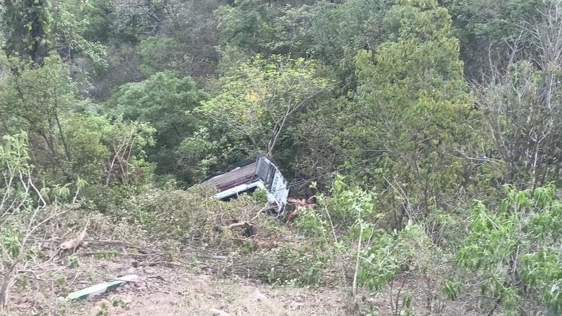 The attack took place as a 53-seater bus en route from Shiv Khori temple to Mata Vaishno Devi shrine at Katra veered off the road and plunged into a deep gorge.
