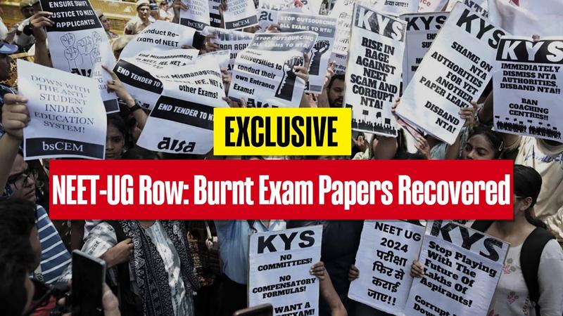 NEET-UG Row: Patna Police Recover Burnt Question Papers, Arrest 13 in Paper Leak 