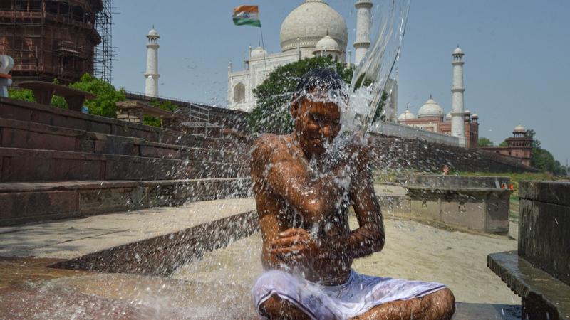 Sweltering heat wave in north  and northwestern India