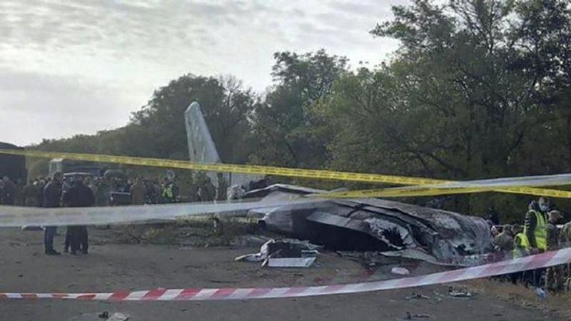 Ukraine plane crash death toll rises to 26, with 1 survivor