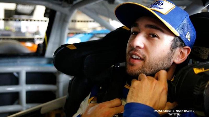 why did chase elliott pit