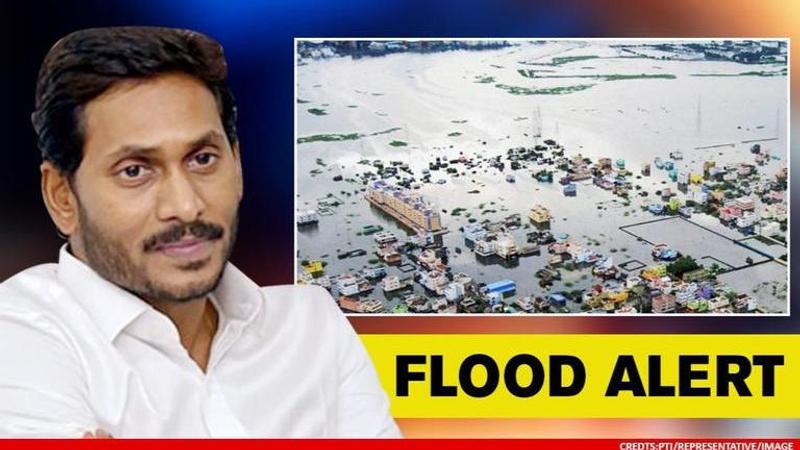 Andhra CM YS Jagan Mohan Reddy issued high alert in state due to rising water levels