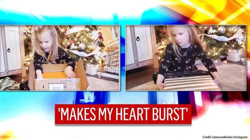 Visually impaired kid receives Braille Harry Potter books | Watch her priceless reaction