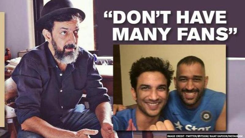 When Sushant hit back at Rajat Kapoor's 'Dhoni looks better' comment, then praised senior