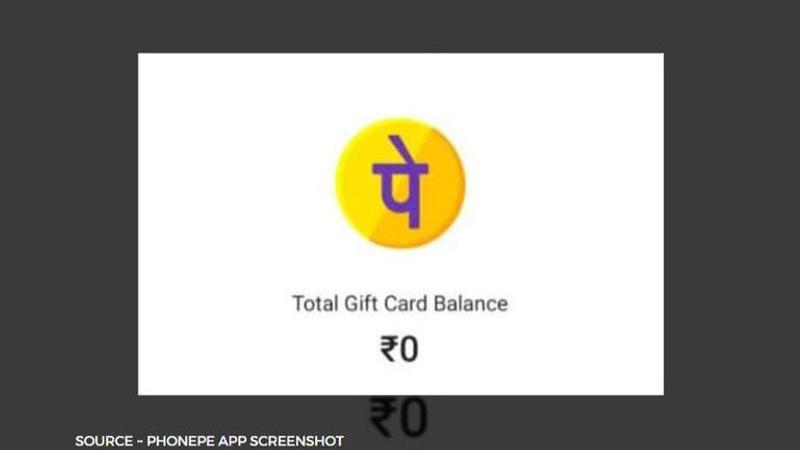 how to use phonepe gift card