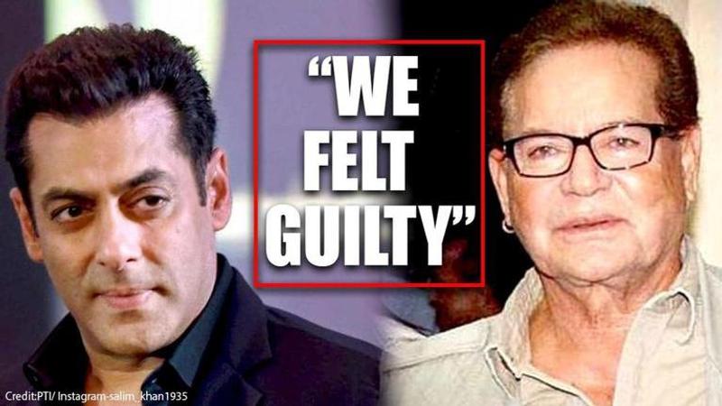 Salim Khan opens up about Salman's jail time, claims he felt 'guilty' to even drink water