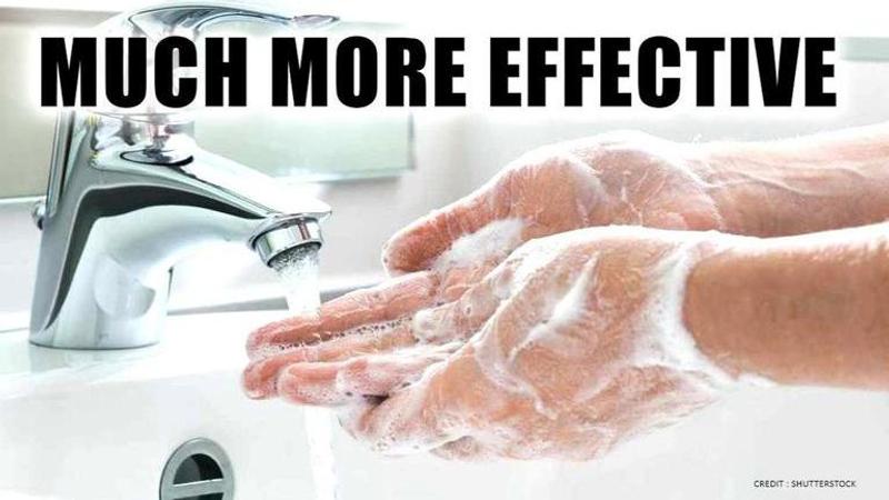 Internet says just wash hands rather than using sanitizers