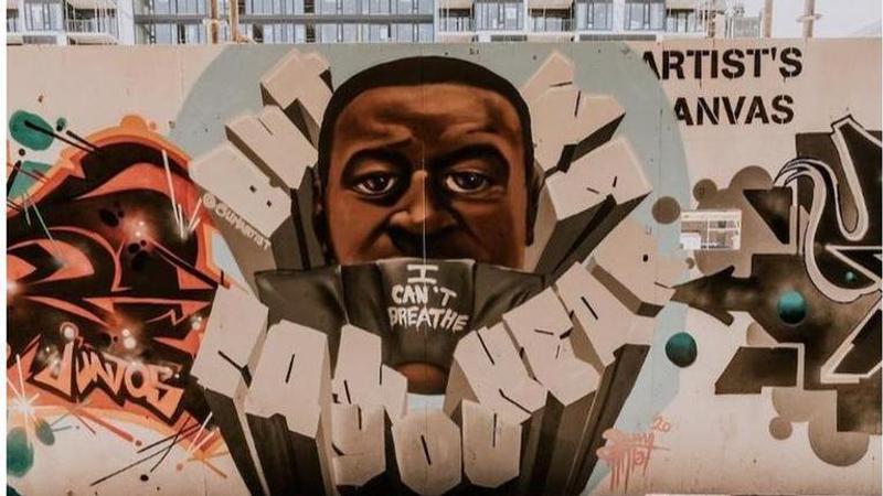 Canada: Artists in Toronto show support for 'Black Lives Matter' protests