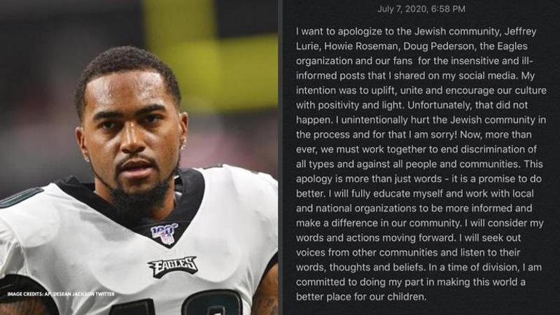 desean jackson apology