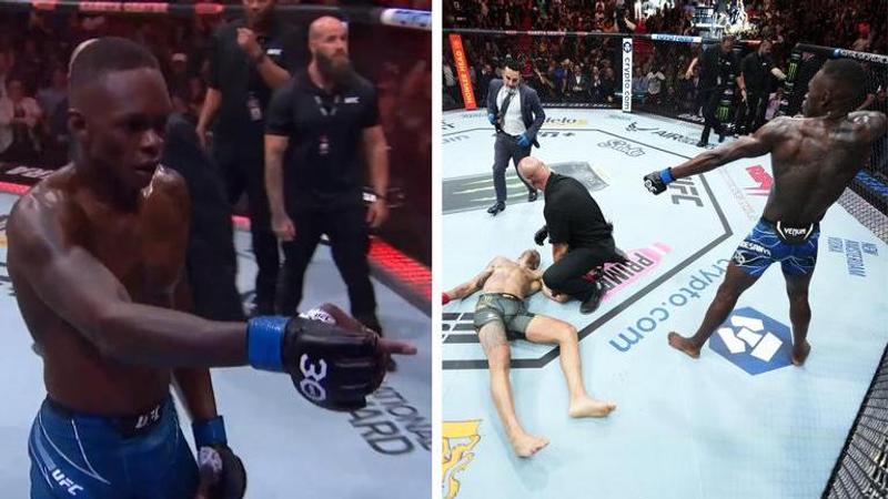 UFC: Israel Adesanya left Alex Pereira's son distraught after vicious KO and taunt- WATCH