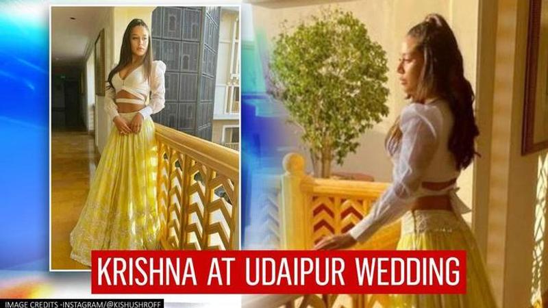 Krishna Shroff aces traditional game at wedding; Disha Patani sums up response in 1 word