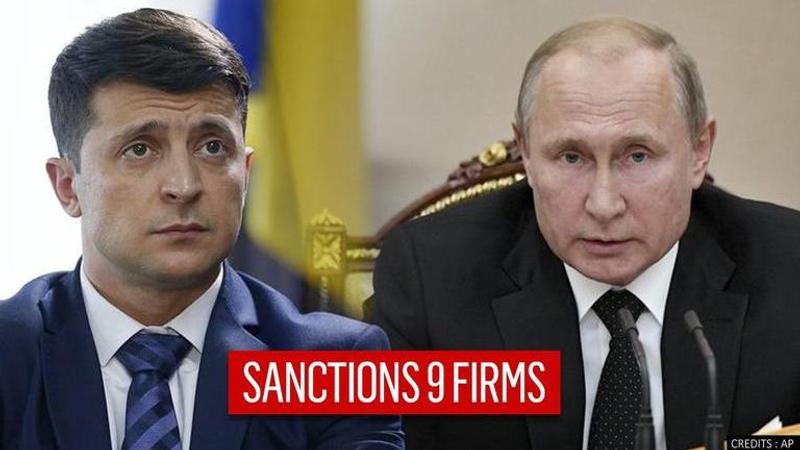 Russia imposes economic sanctions on 9 Ukrainian firms as ties severe