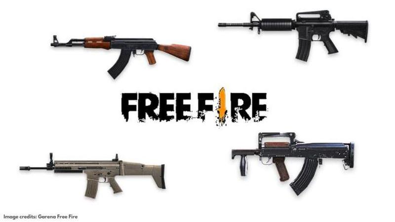 Best assault rifles in Free Fire