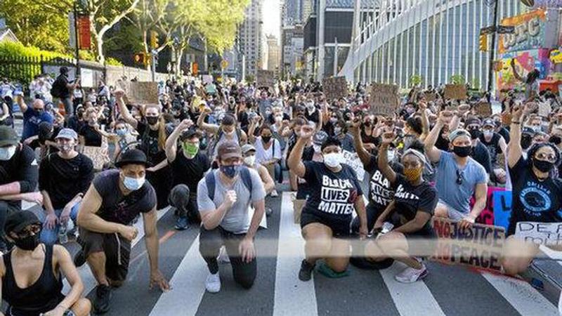 Thousands in Washington for George Floyd protest