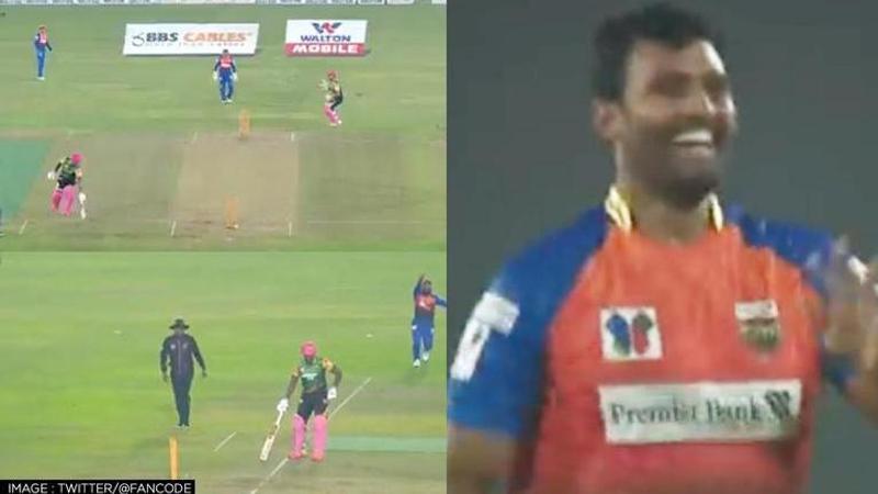 Andre Russell, BPL 2022, Bangladesh Premier League, Minister Group Dhaka, Khulna Tigers, Dhaka vs Khulna, Andre Russell run-out in BPL, Andre Russell