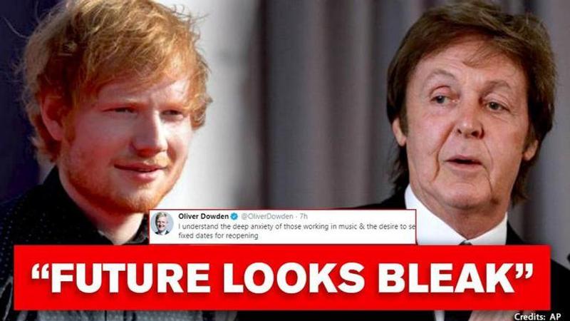 Paul McCartney, Ed Sheeran among 1500 to write to UK govt, seek help for live industry