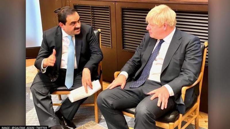 Gautam Adani, Boris Johnson