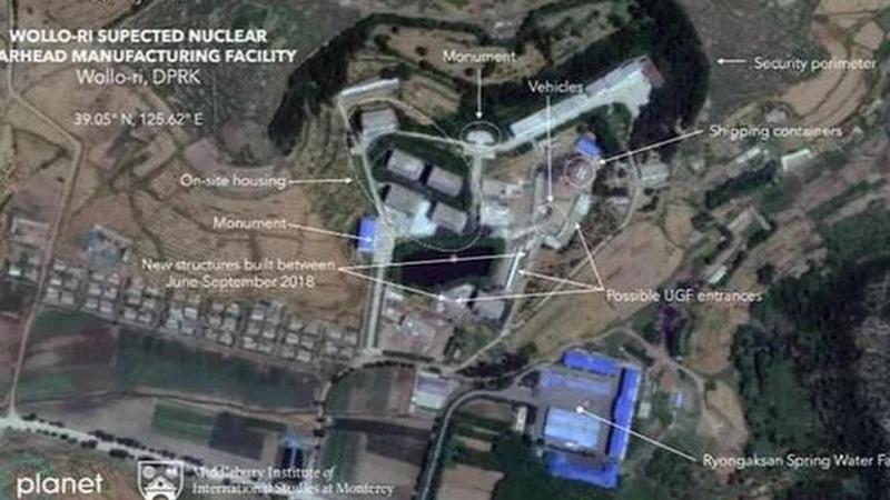 North Korea: Satellite images show activity at undeclared nuclear site