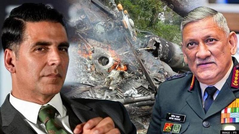 Akshay Kumar, Bipin Rawat, Madhulika Rawat, IAF Chopper crash, Bipin Rawat passes away