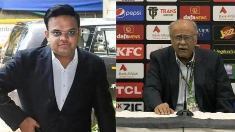 Jay Shah and Najam Sethi