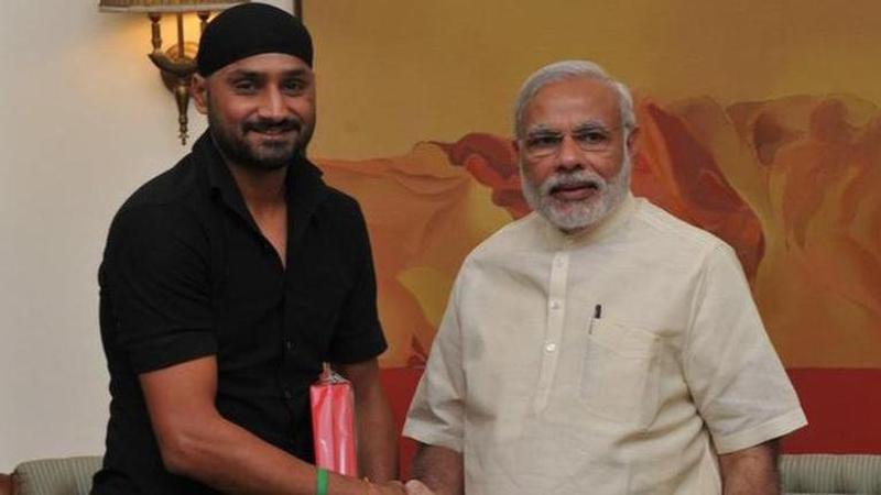 Harbhajan Singh, PM Modi