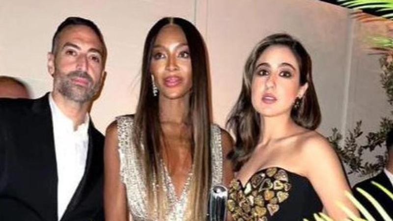 Sara Ali Khan and Naomi Campbell