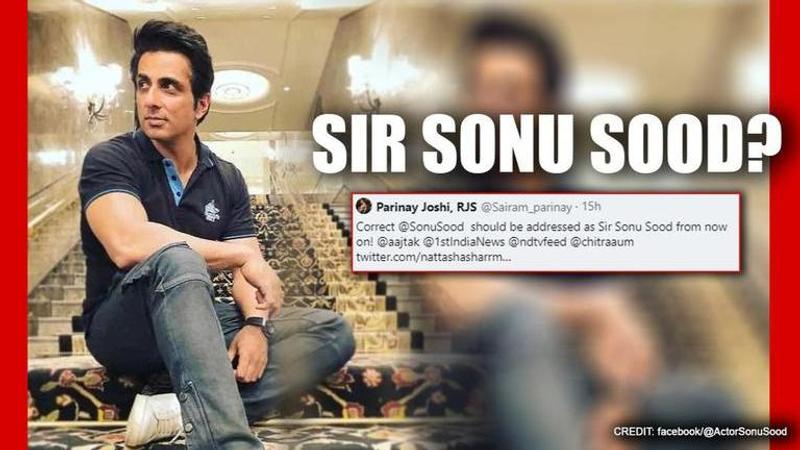 Netizen wants Sonu Sood to be addressed with 'Sir' title, actor gives heartwarming reply