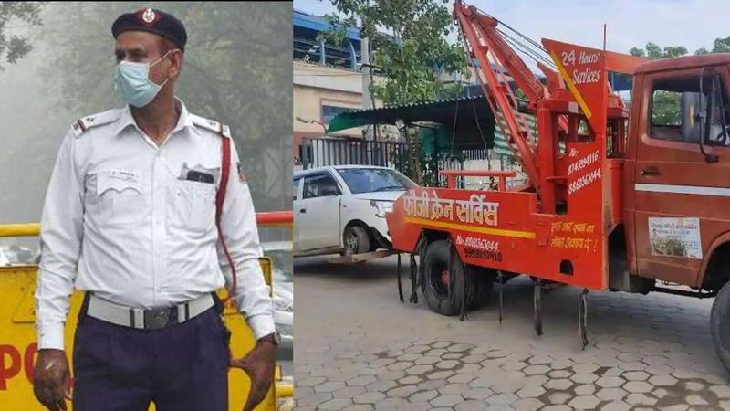 Gautam Buddha Nagar Traffic Police cracked down on unauthorised traffic, issued 5511 e-challans, seized 16 vehicles, and towed 15 