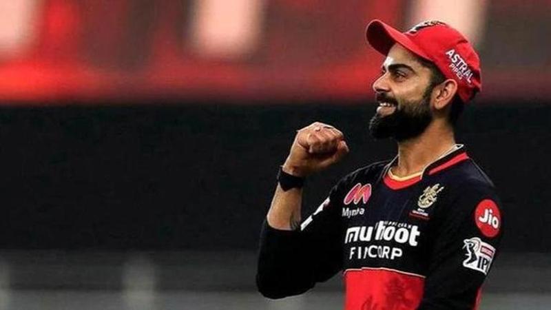 Virat Kohli in action for RCB