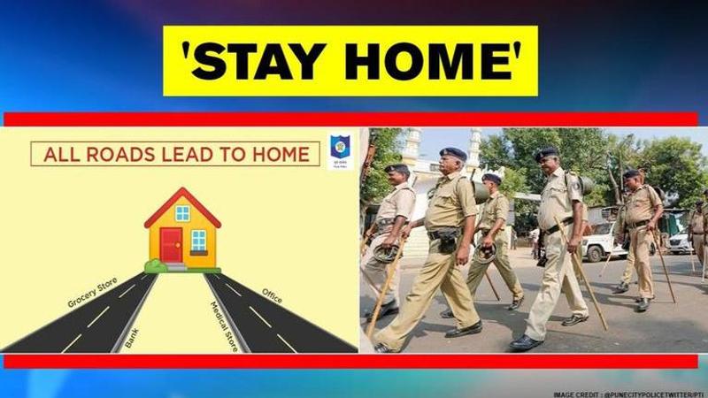 COVID-19: Pune Police asks people to 'head home straight' after essential tasks