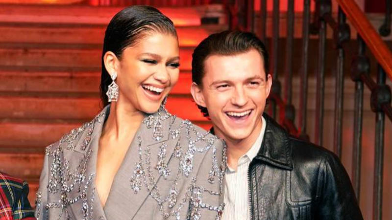 Zendaya and Tom Holland