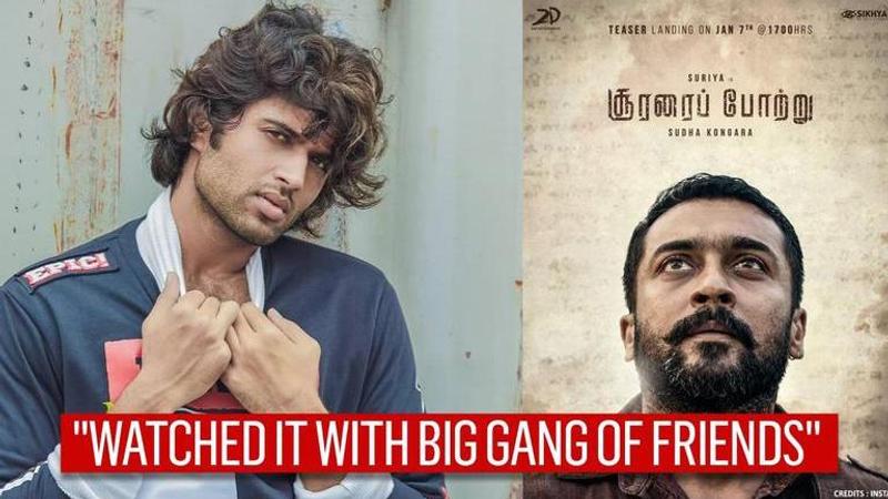 Vijay Deverakonda 'raged' through Suriya's 'Soorarai Pottru', shares intense review