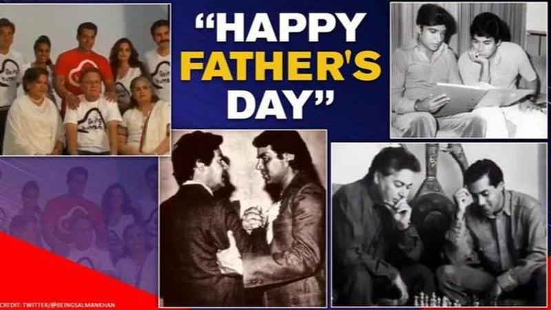 Father's Day: Salman's video features Salim Khan with family & legends, shares 'best gift'