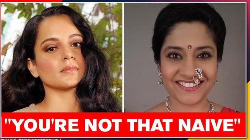 Kangana Ranaut has question for Renuka Shahane post Mumbai comment tweet, latter answers