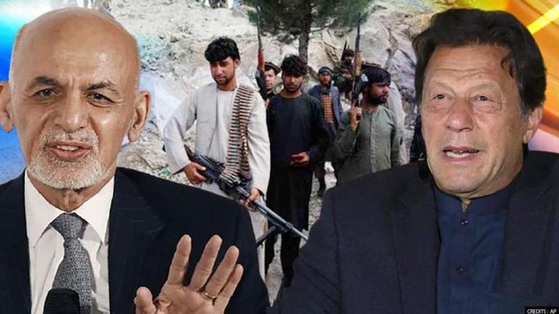 Ashraf Ghani, Imran Khan, Taliban