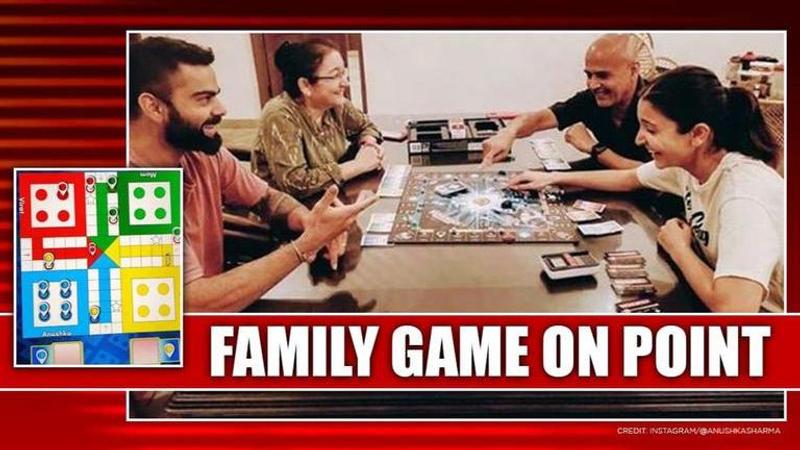 After monopoly, Virat-Anushka & parents play Ludo; actor says 'I'm not losing', here's why