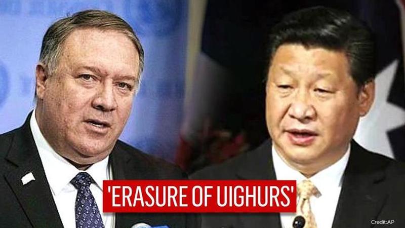 Mike Pompeo compares Chinese treatment of Uighurs to 'genocide'