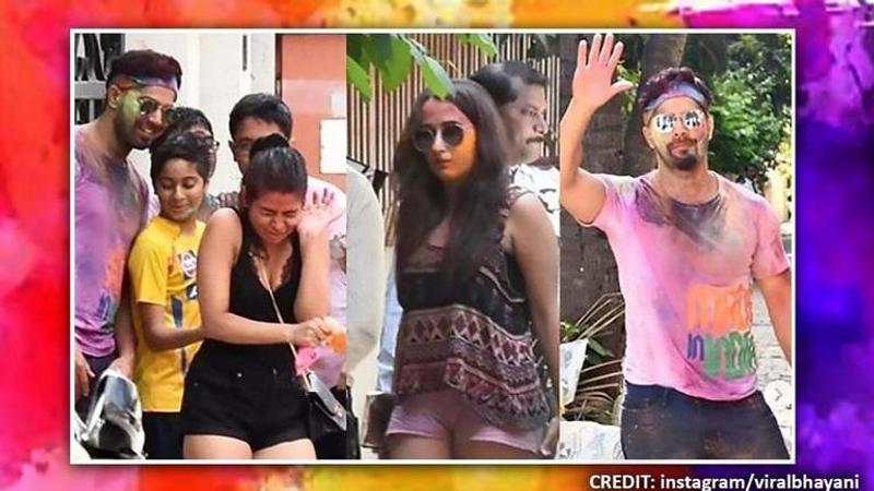 Holi: Varun Dhawan-Natasha Dalal attend celebration together; fans can't get enough of duo