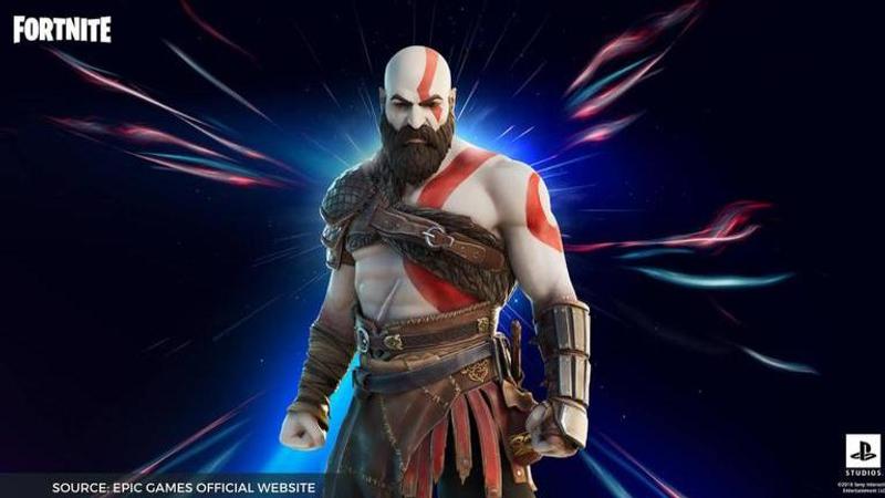 kratos in fortnite